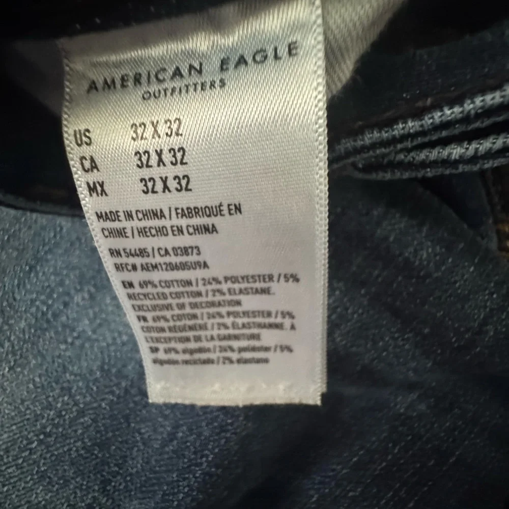 American Eagle Outfitters Men's Blue Slim Jeans
